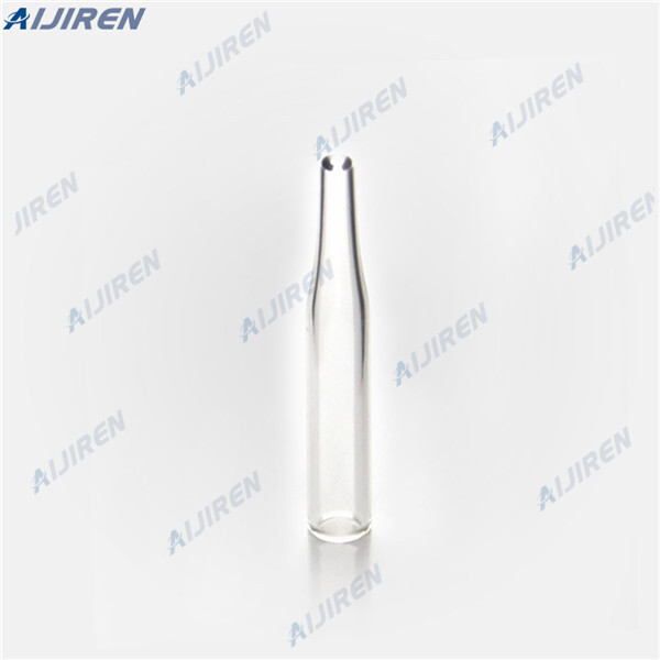 Flat bottom IP250 chromatography autosampler vial inserts price Aijiren